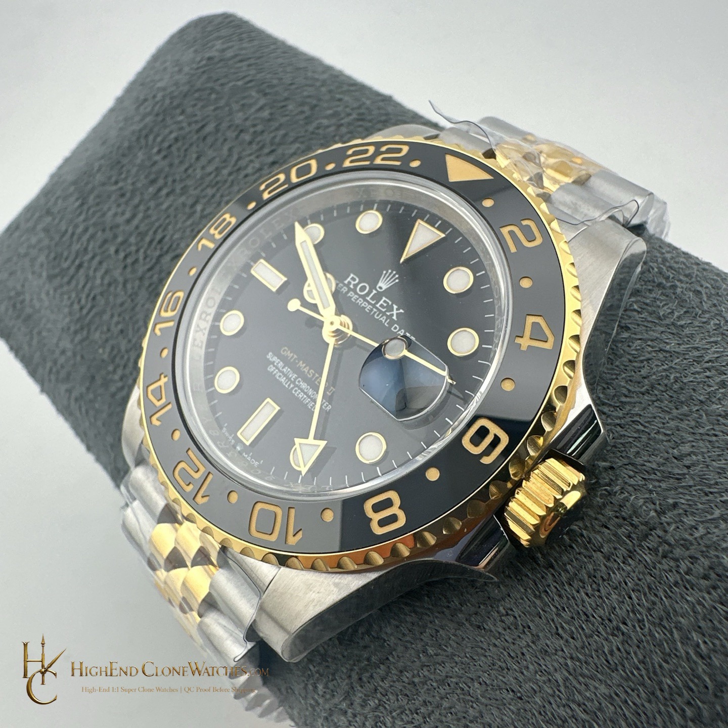 Rolex GMT-Master II 126713GRNR bracelet or strap fit super clone watch