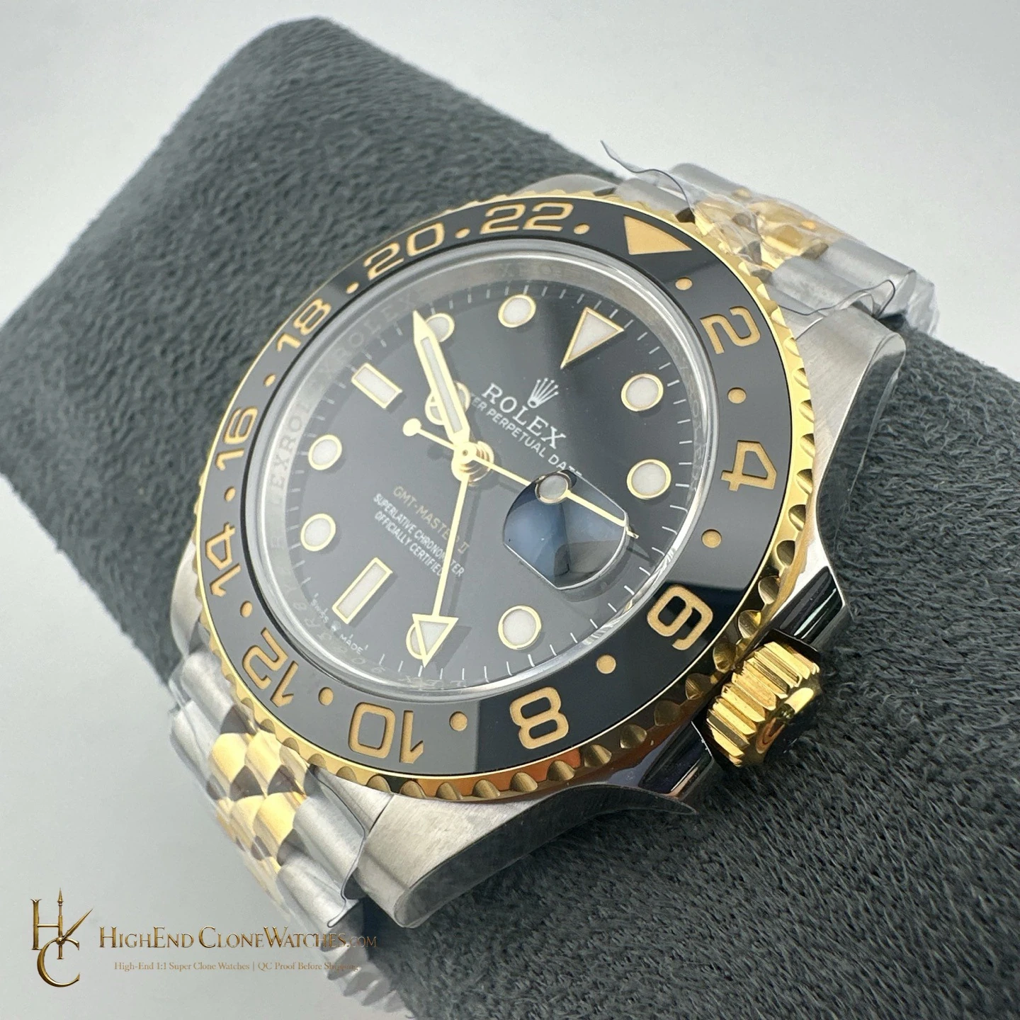 Rolex GMT-Master II 126713GRNR bracelet or strap fit super clone watch