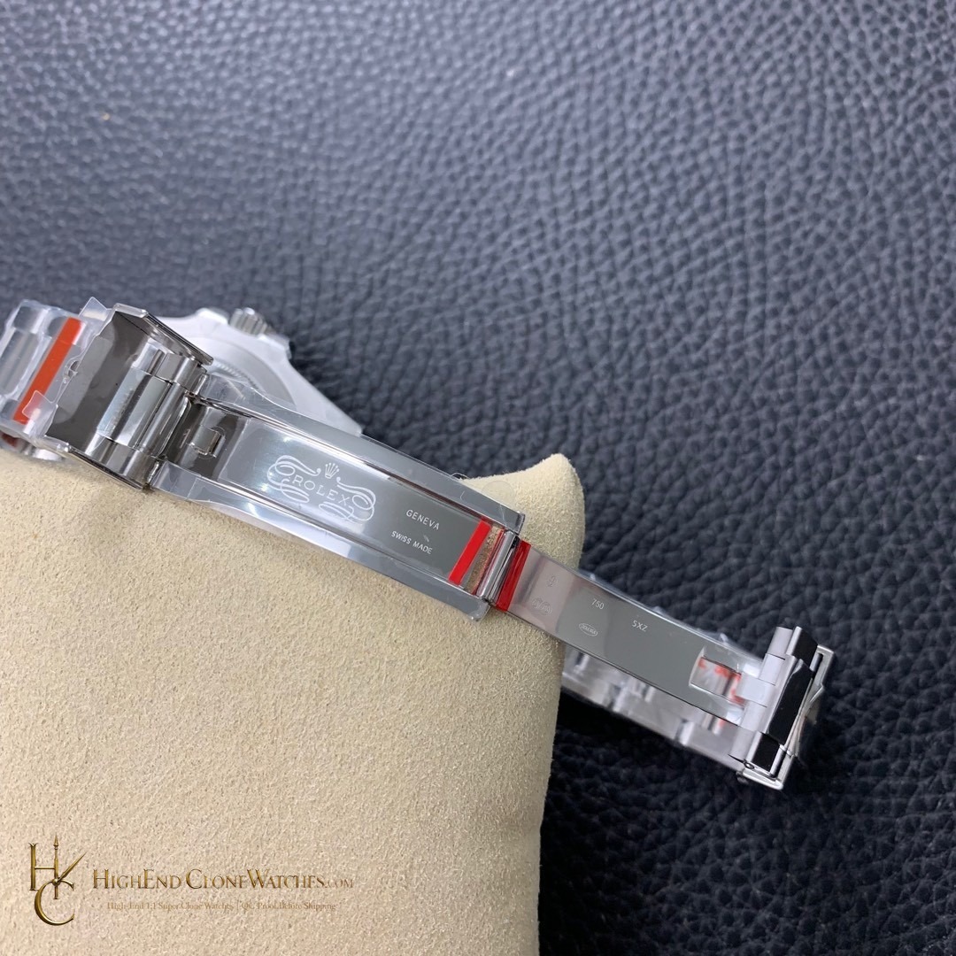 Rolex GMT-Master II 126719BLRO caseback view super clone watch
