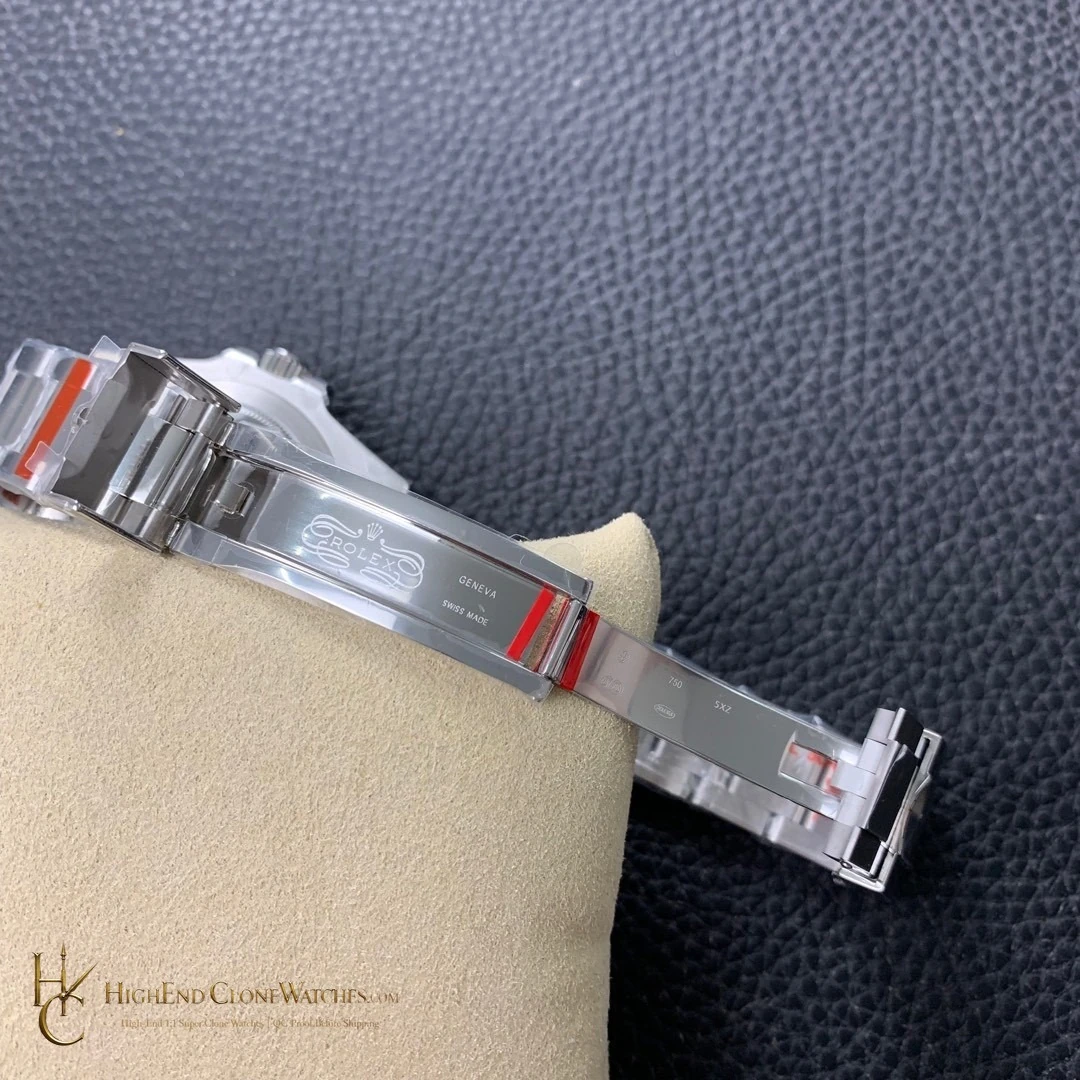 Rolex GMT-Master II 126719BLRO caseback view super clone watch