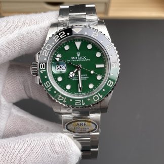 Rolex GMT-Master II 126729VTNR-0001 angled dial view super clone watch
