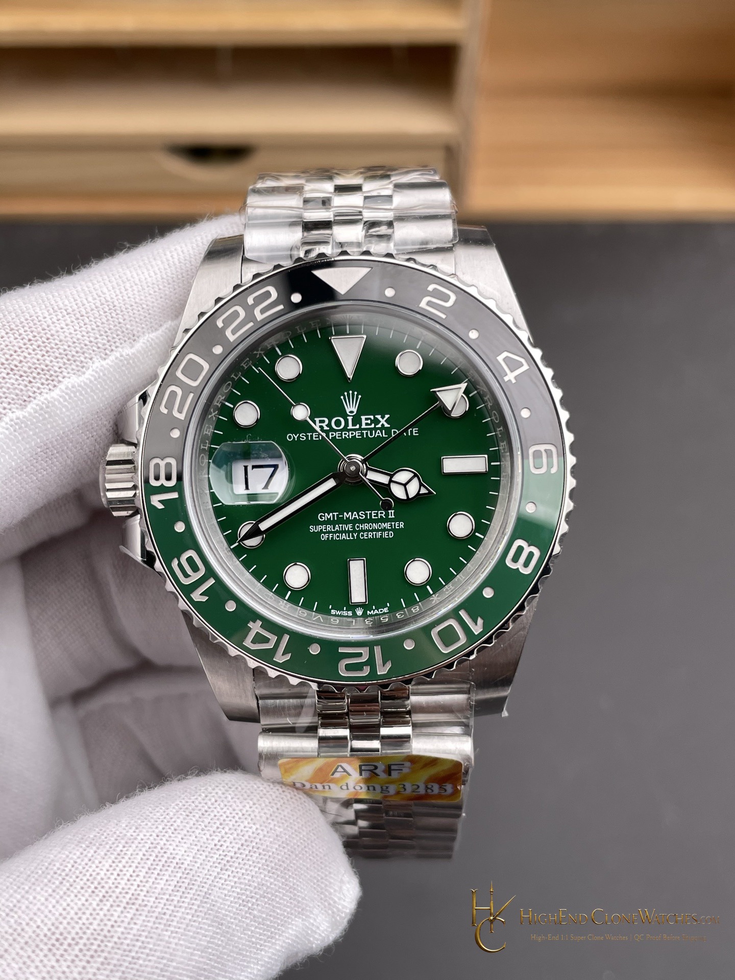 Rolex GMT-Master II M126729VTNR dial and marker detail super clone watch