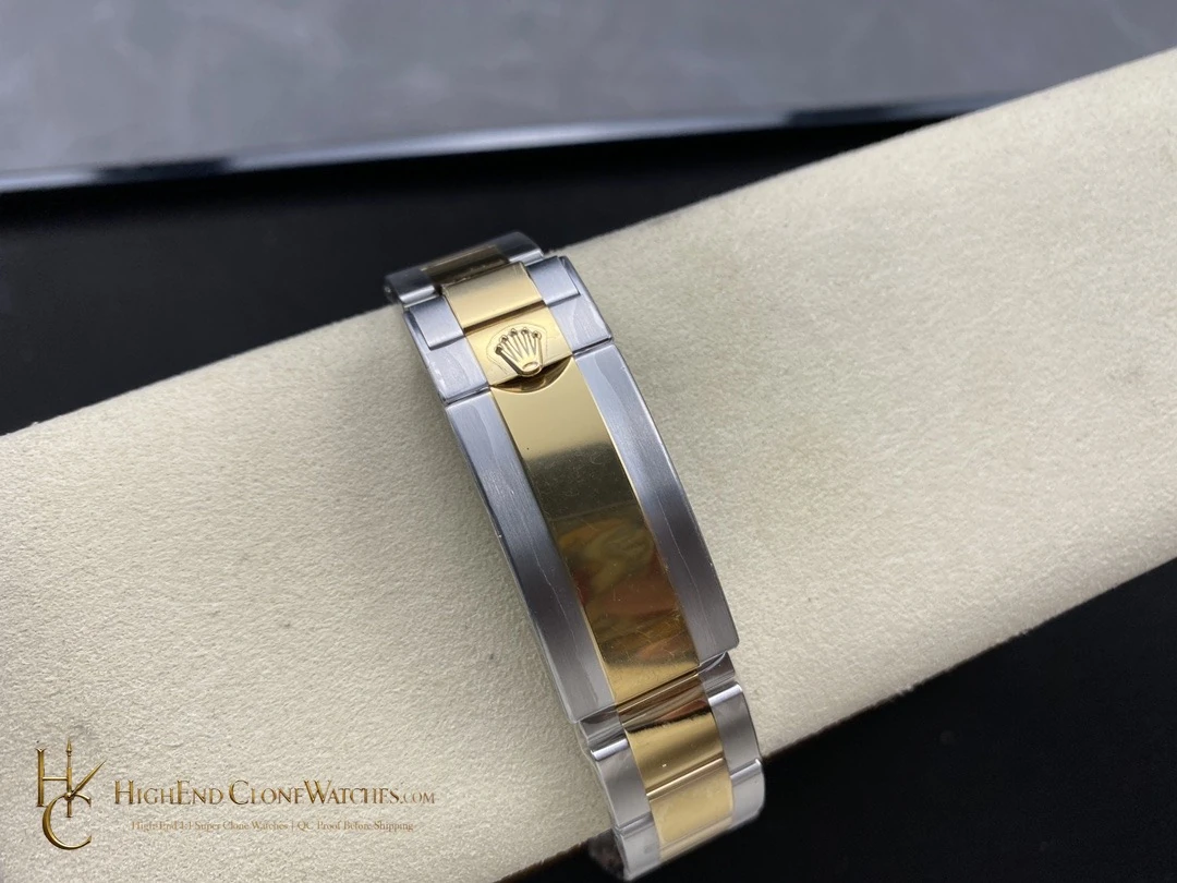 Rolex Submariner 126613LB caseback view super clone watch