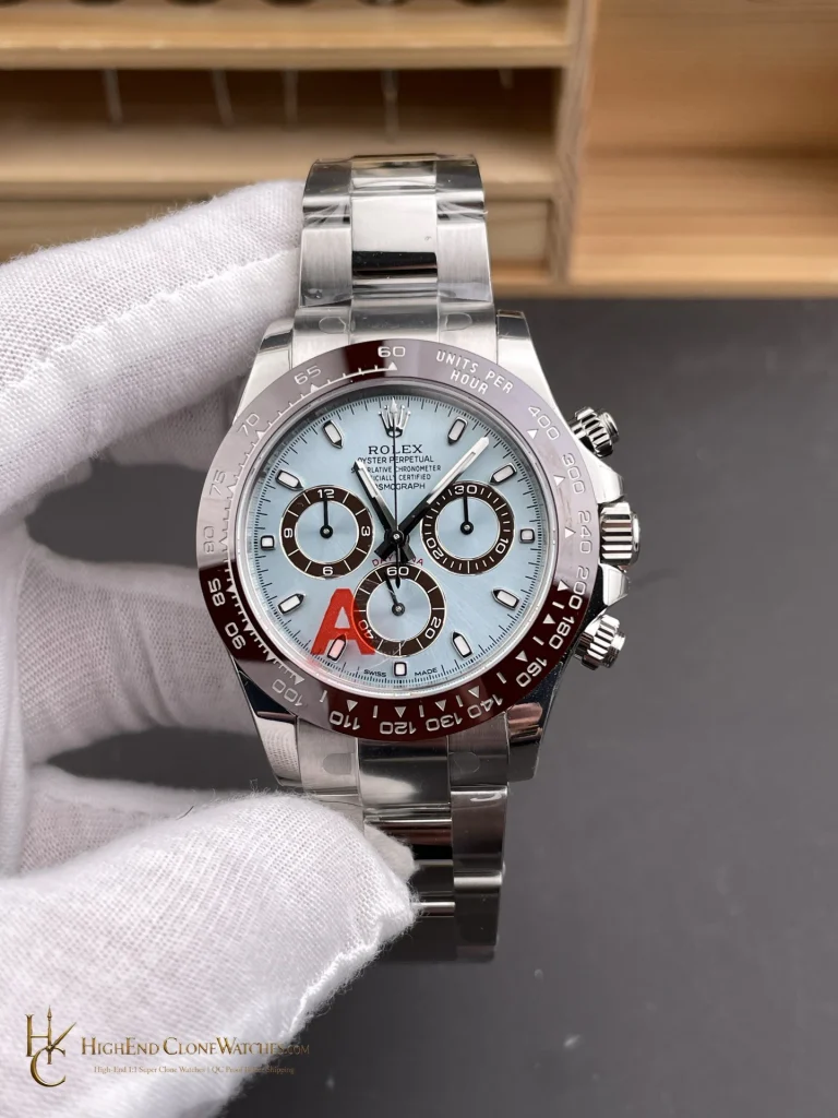 Rolex Daytona 116506-0001 front view super clone watch