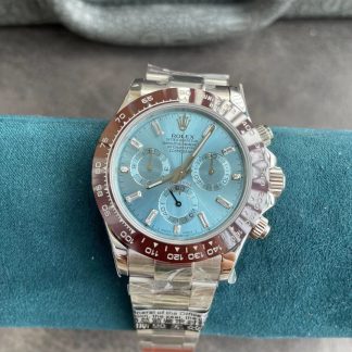 Rolex Daytona M116506-0002 angled dial view super clone watch