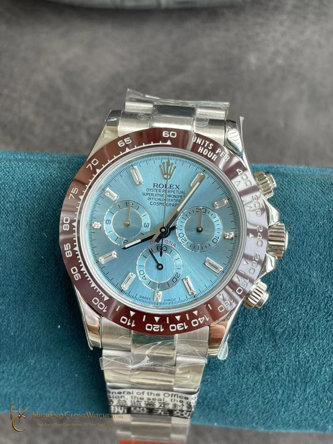 Rolex Daytona M116506-0002 dial and marker detail super clone watch