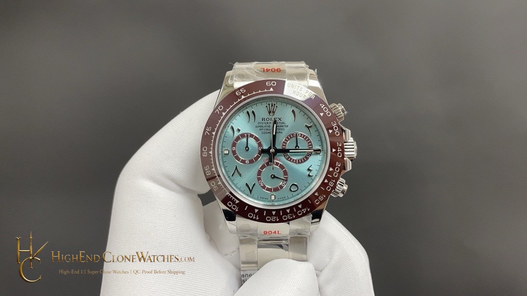 Rolex Daytona 116506 front view super clone watch