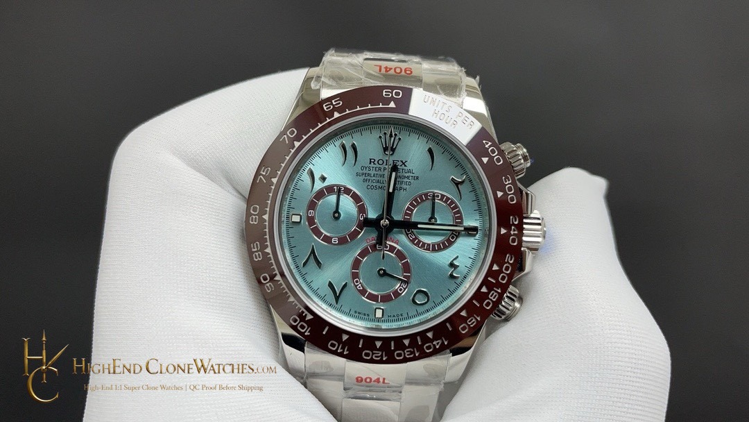Rolex Daytona 116506 dial and marker detail super clone watch