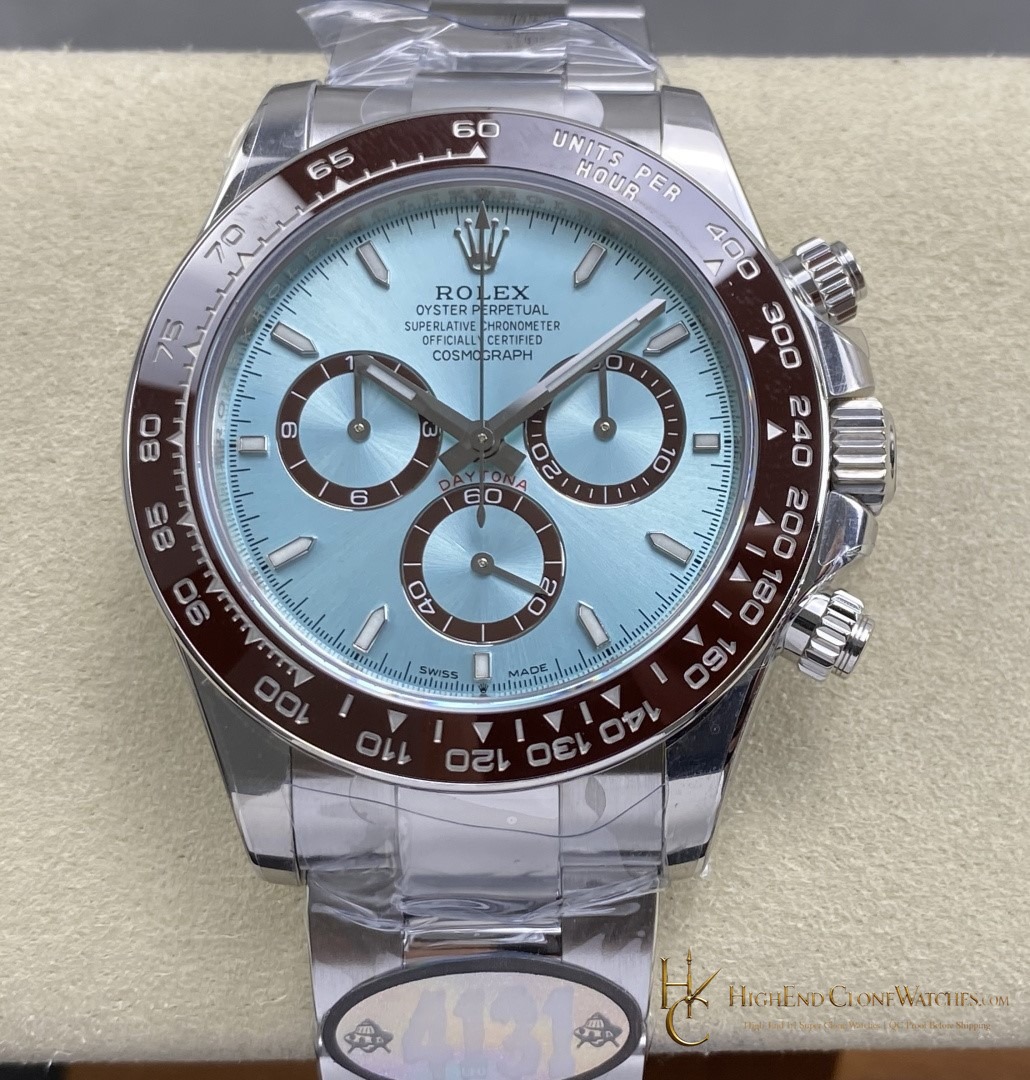 Rolex Daytona M126506-0001 front view super clone watch