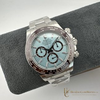 Rolex Daytona M126506-0002 angled dial view super clone watch