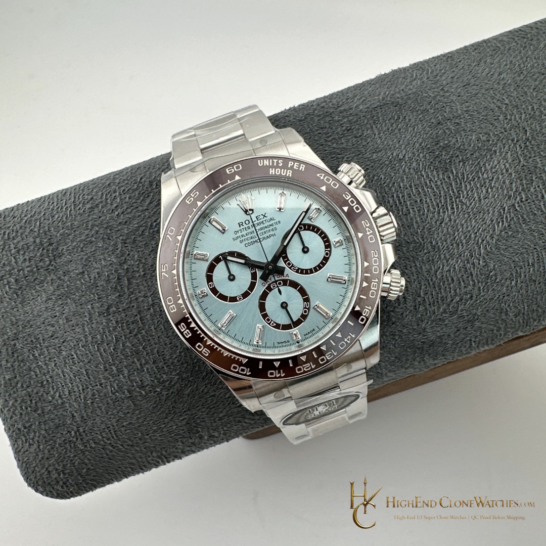 Rolex Daytona M126506-0002 bezel detail super clone watch