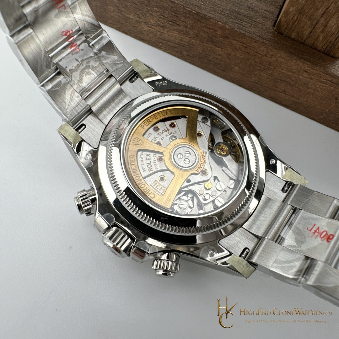 Rolex Daytona M126506-0002 buckle or clasp detail super clone watch