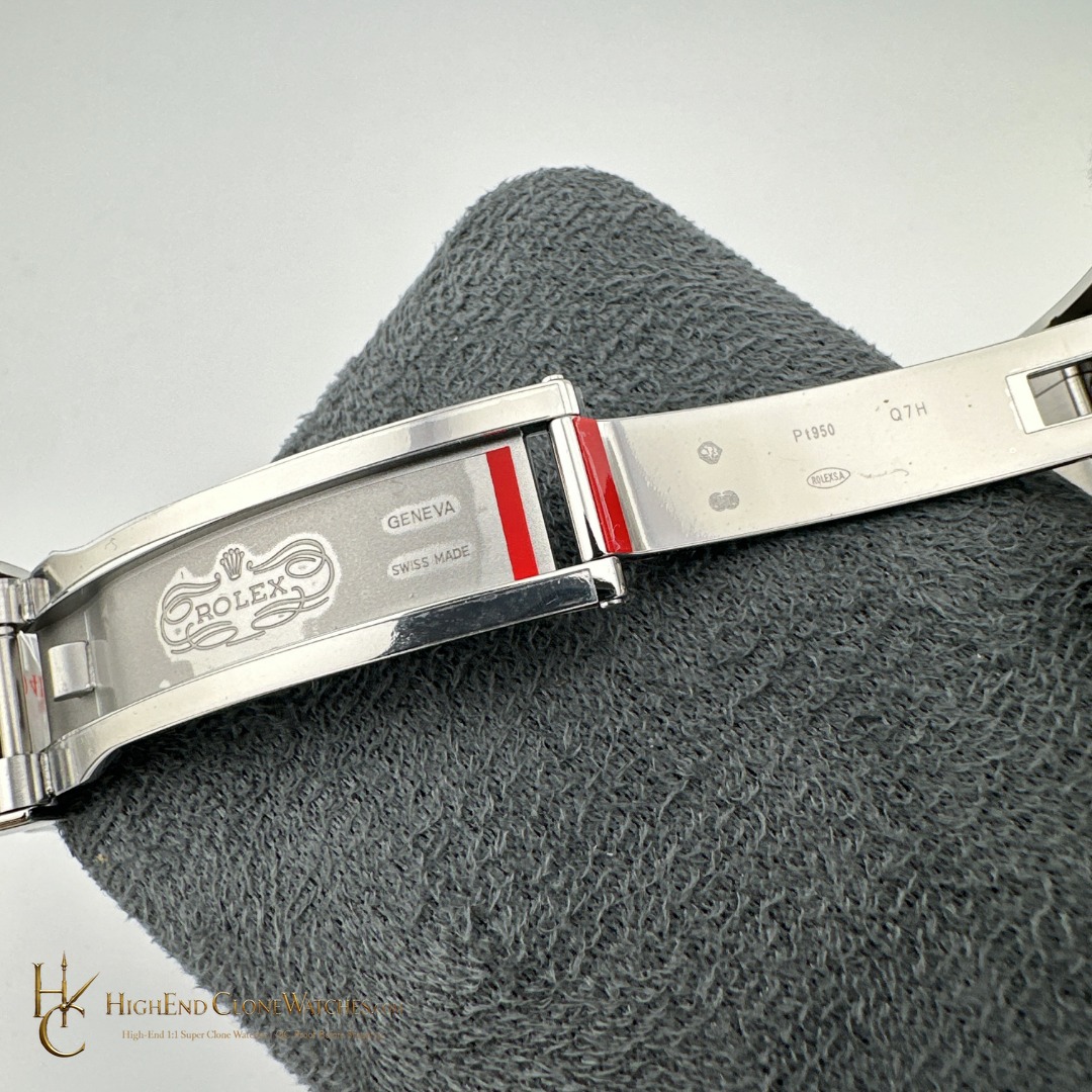 Rolex Daytona M126506-0002 caseback view super clone watch