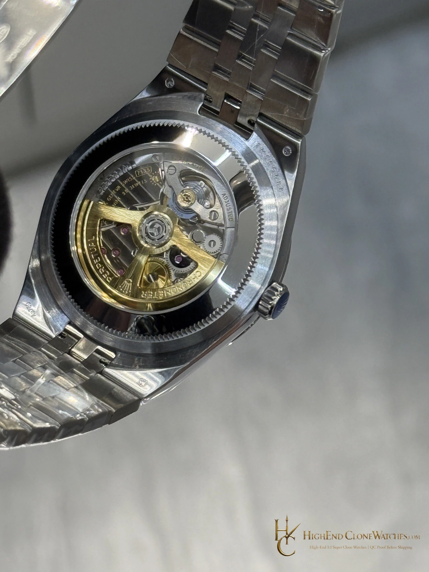 Rolex Land-Dweller 127334 display caseback super clone watch