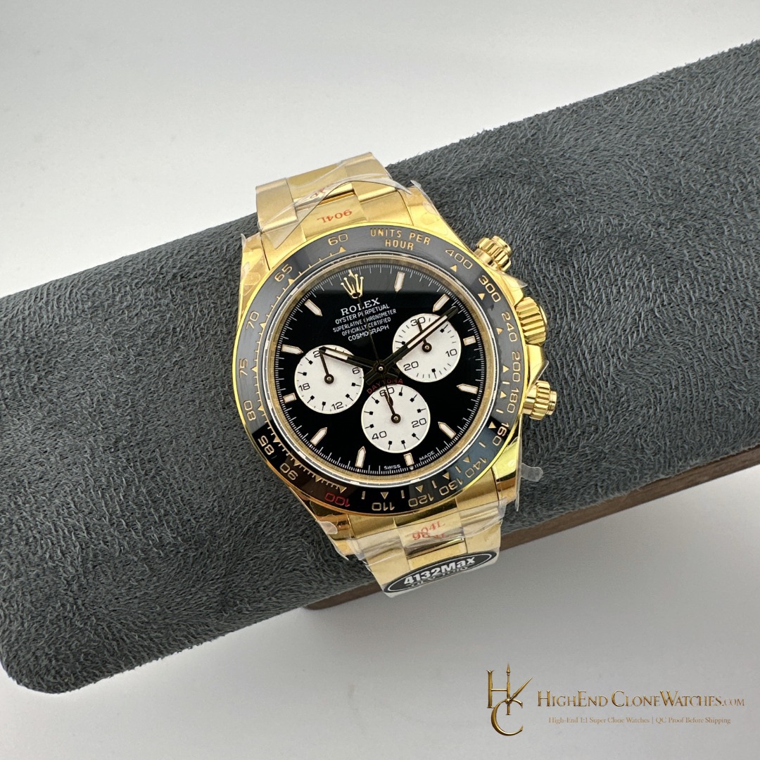Rolex Daytona 126528 bezel detail super clone watch