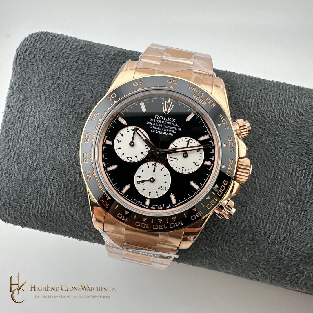Rolex Daytona dial and marker detail super clone watch