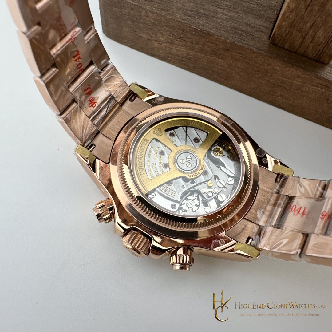 Rolex Daytona buckle or clasp detail super clone watch