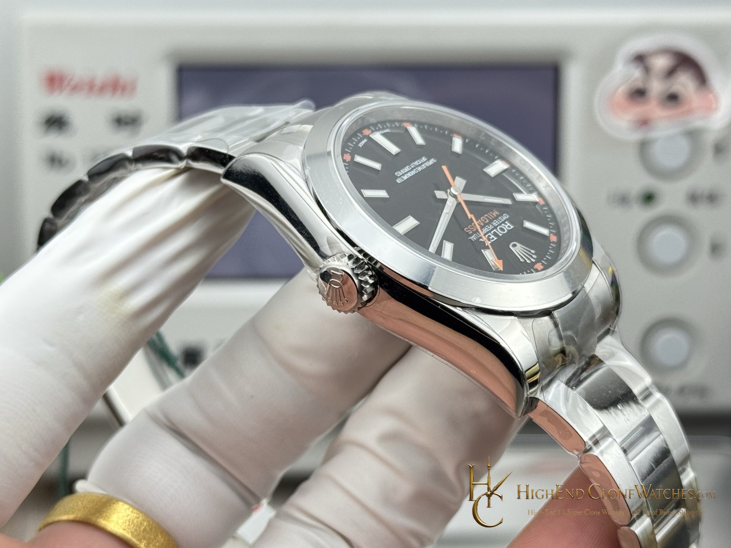 Rolex Milgauss 116400-0001 bracelet or strap fit super clone watch