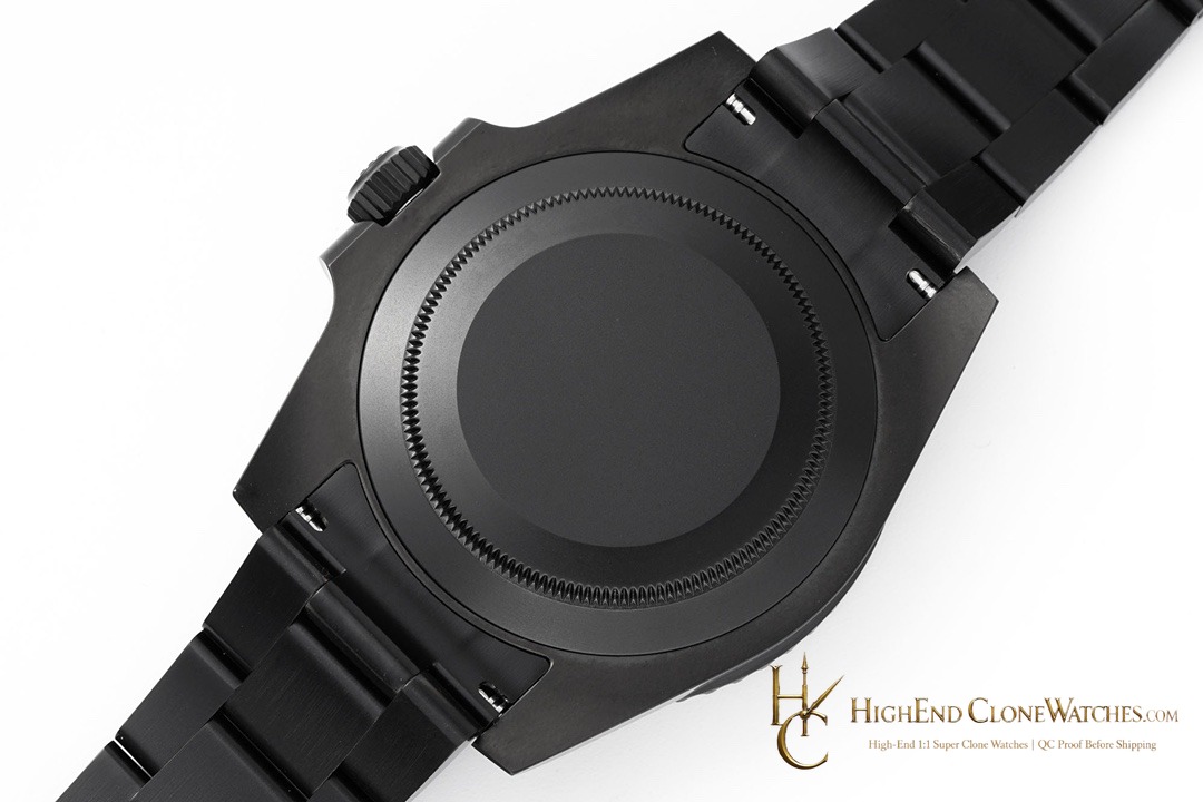 Rolex Submariner caseback view super clone watch