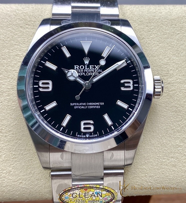 Rolex Oyster Perpetual 224270 front view super clone watch