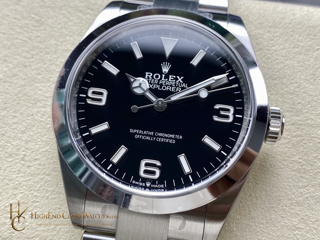 Rolex Oyster Perpetual 224270 dial and marker detail super clone watch