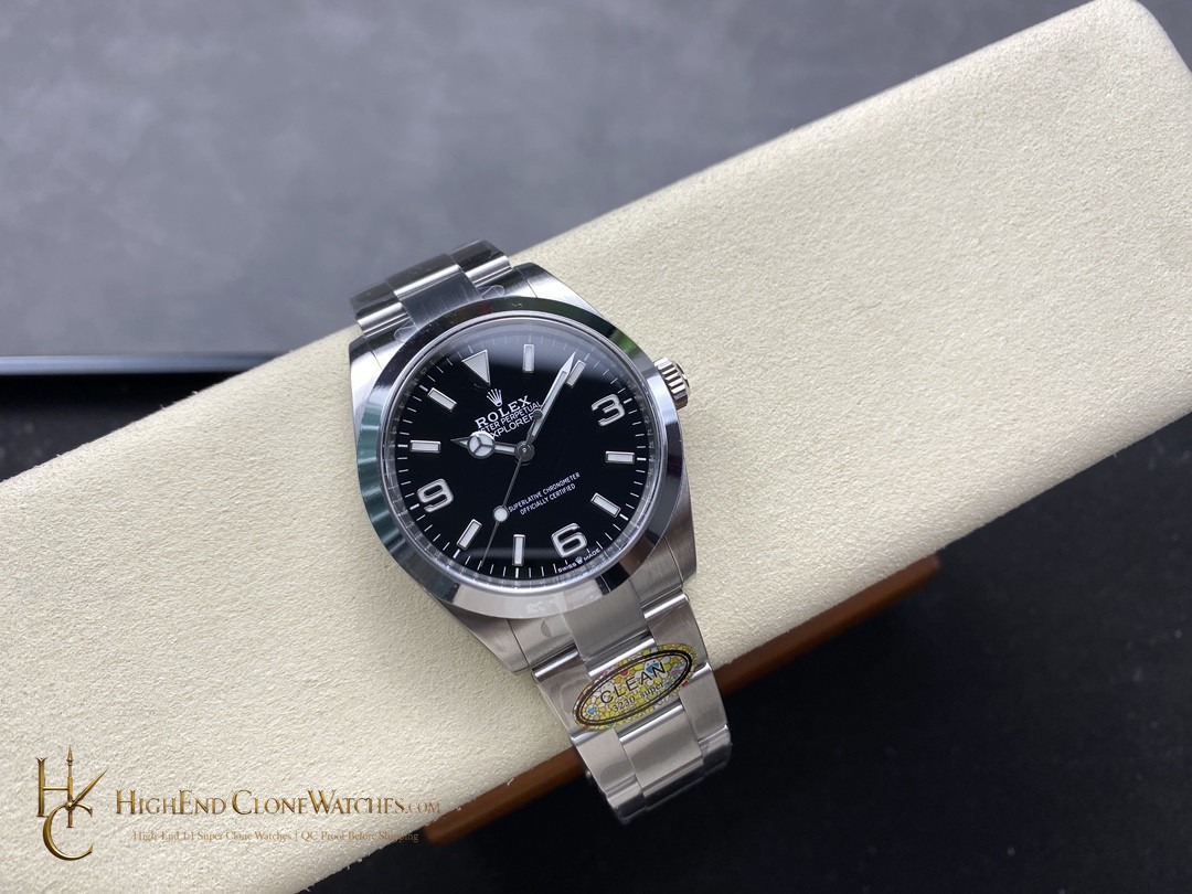 Rolex Oyster Perpetual 224270 bezel detail super clone watch