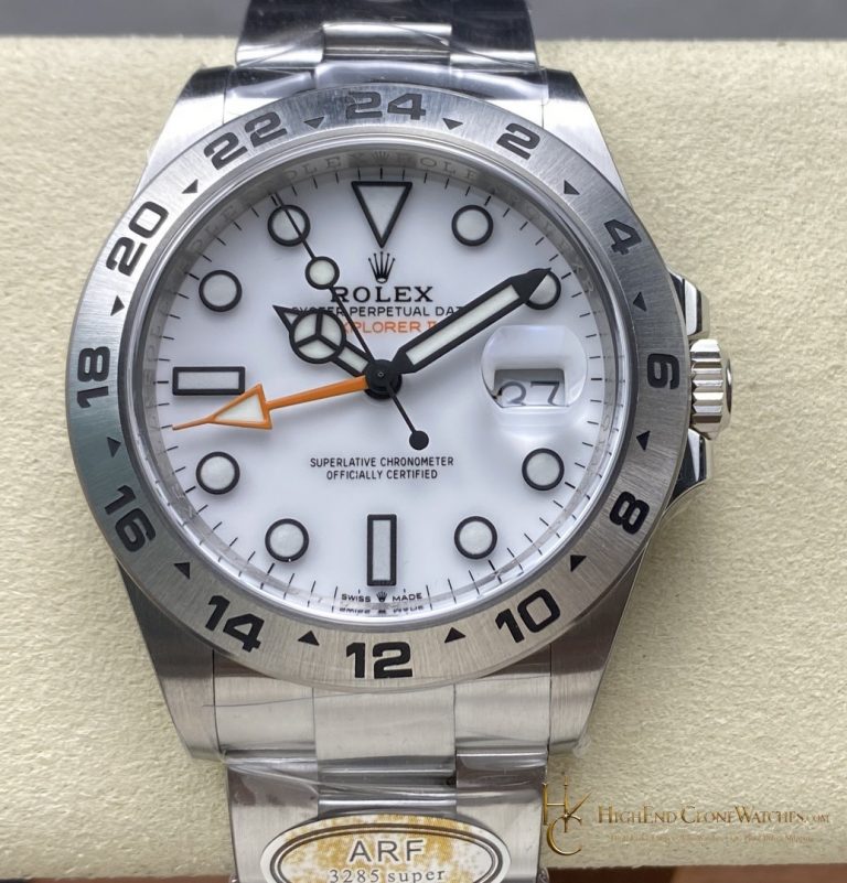 Rolex Oyster Perpetual 226570 front view super clone watch