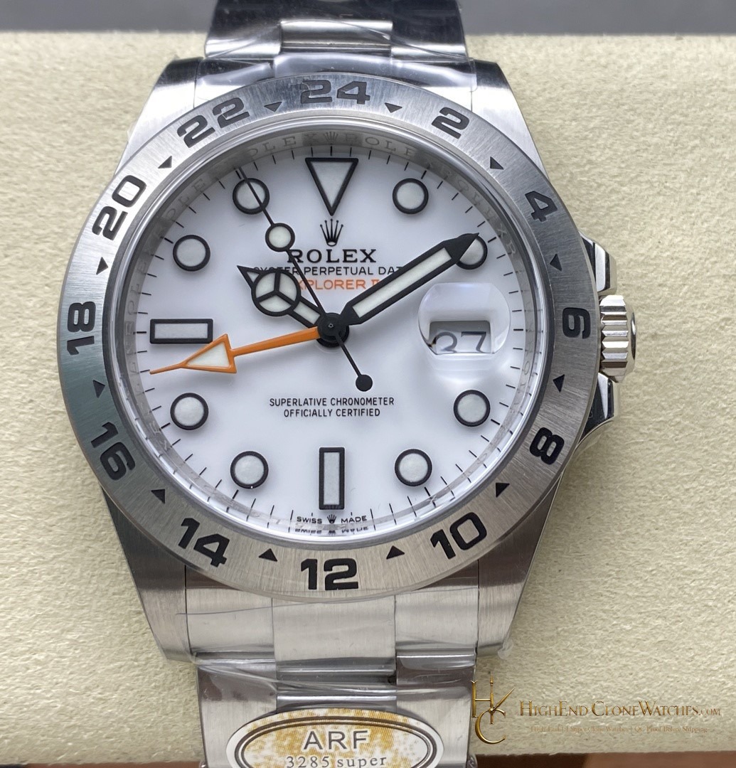 Rolex Oyster Perpetual 226570 front view super clone watch