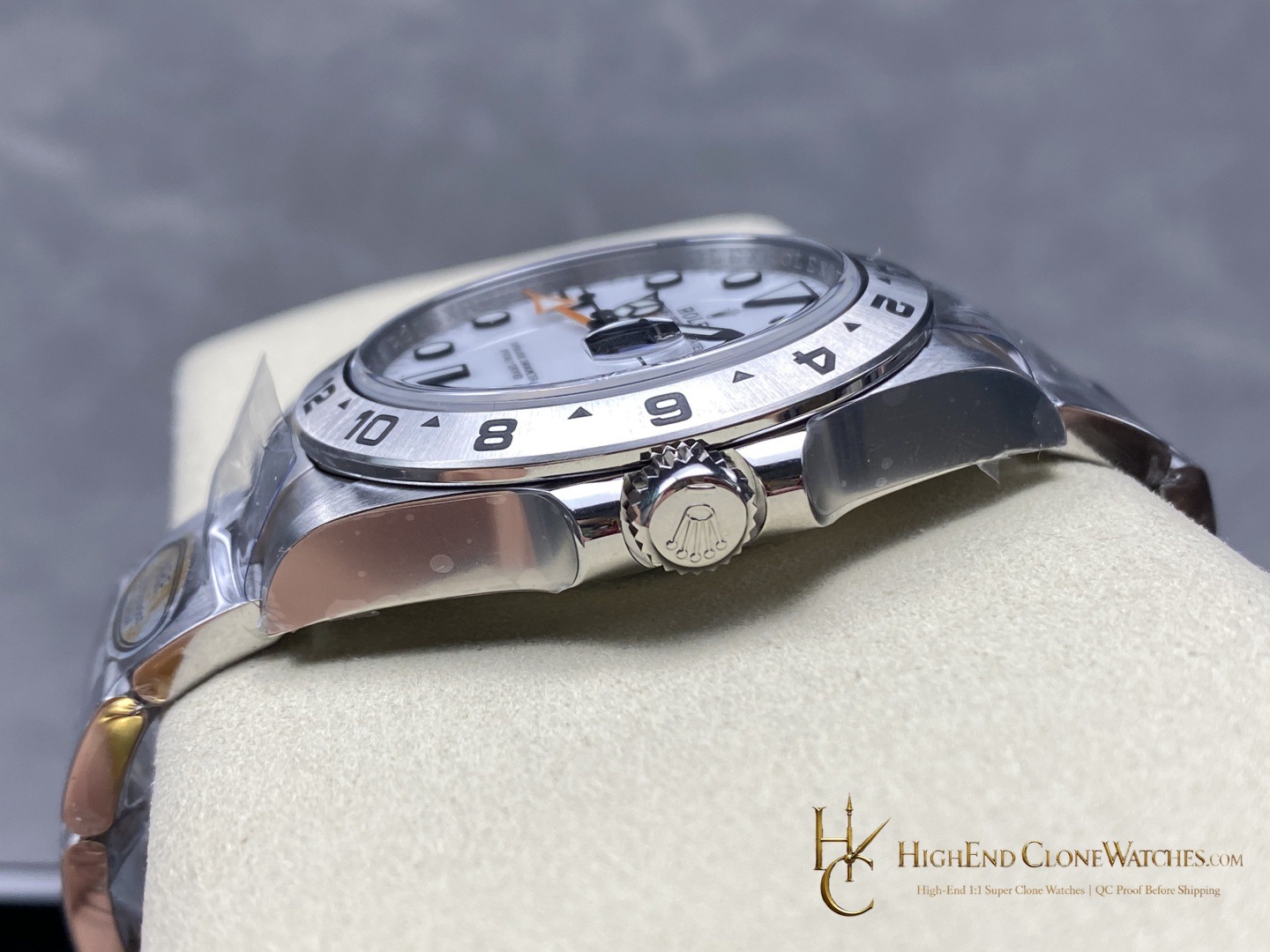 Rolex Oyster Perpetual 226570 side case profile super clone watch