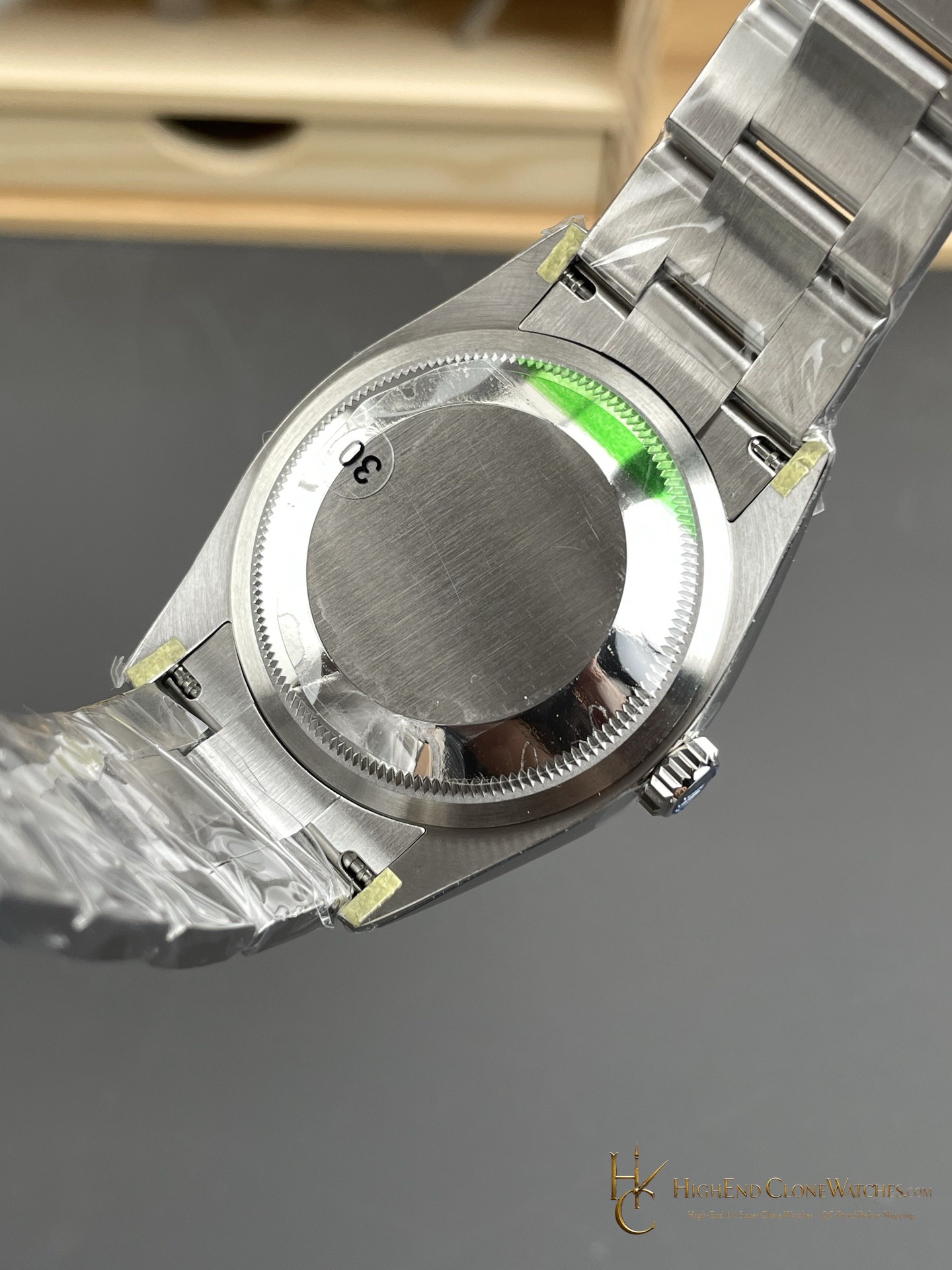 Rolex Oyster Perpetual 126000-0005 movement detail super clone watch