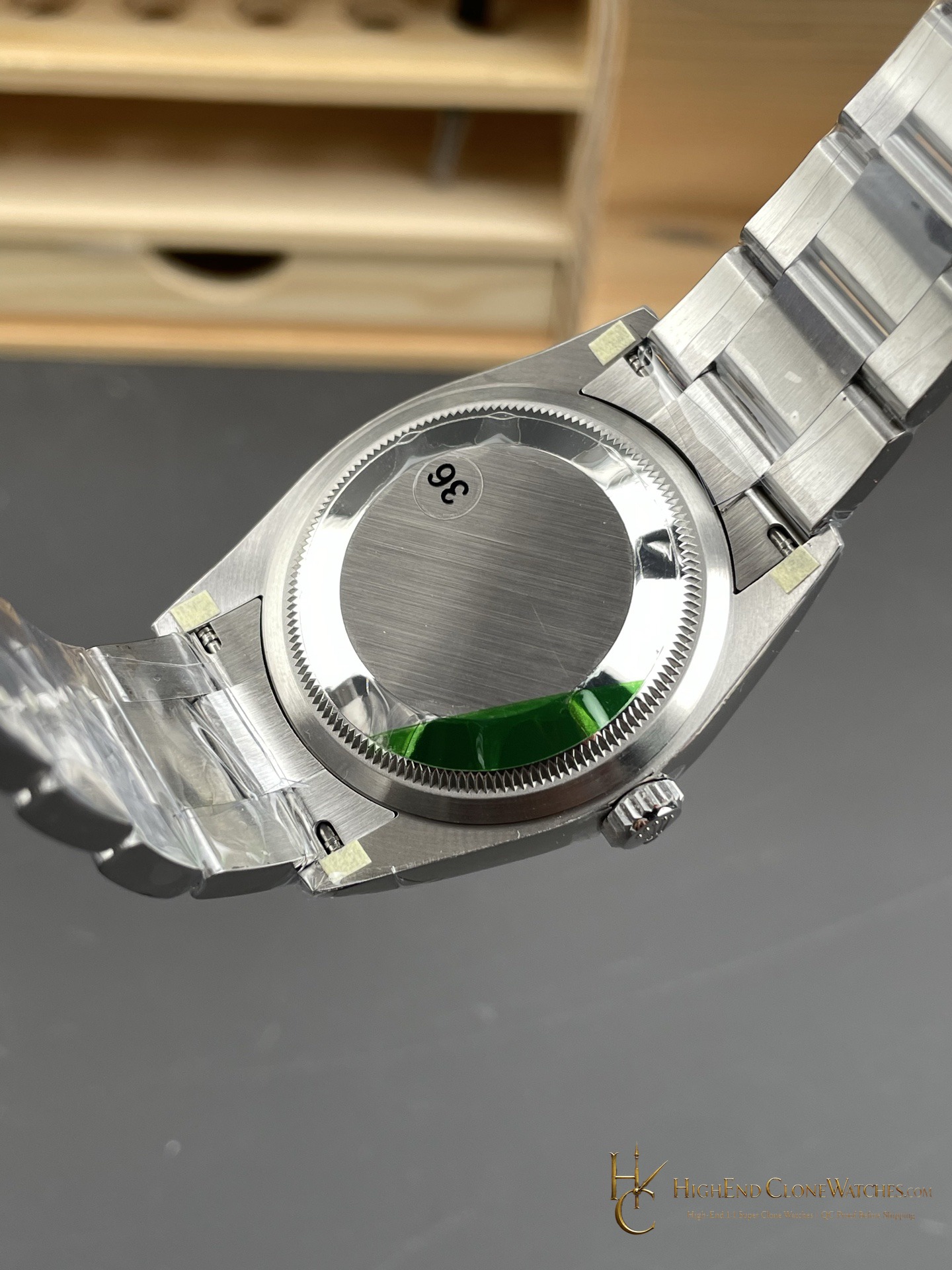 Rolex Oyster Perpetual 126000-0008 movement detail super clone watch