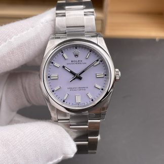 Rolex Oyster Perpetual 126000-0013 front view super clone watch