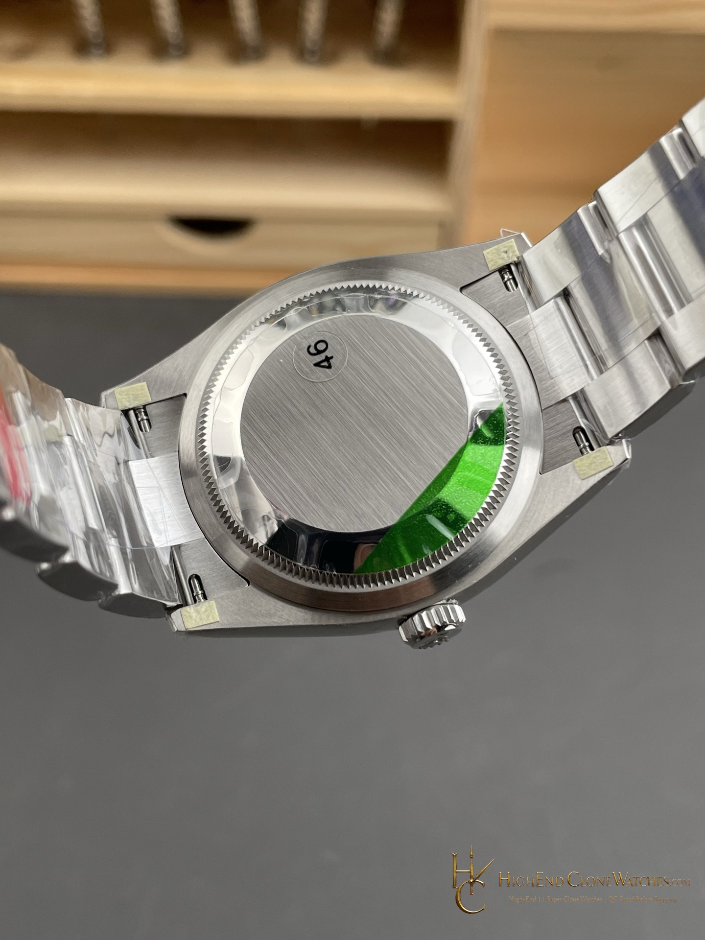 Rolex Oyster Perpetual 126000-0013 movement detail super clone watch