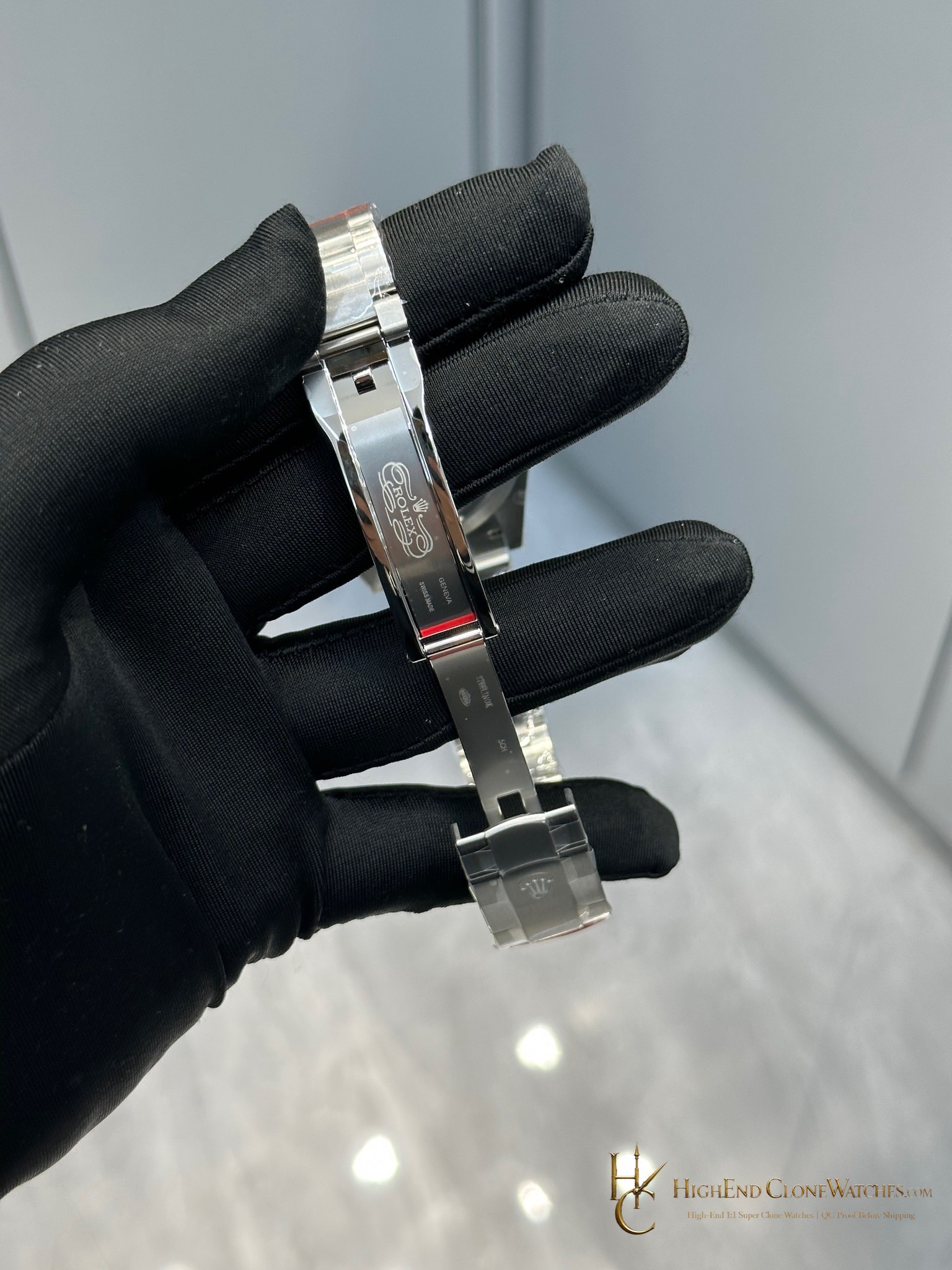 Rolex Oyster Perpetual 124300 dial and marker detail super clone watch