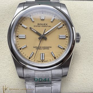 Rolex Oyster Perpetual M126000-0012 front view super clone watch