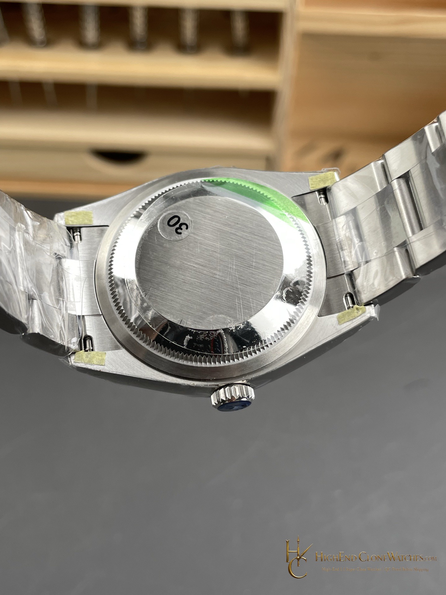 Rolex Oyster Perpetual 124300 movement detail super clone watch
