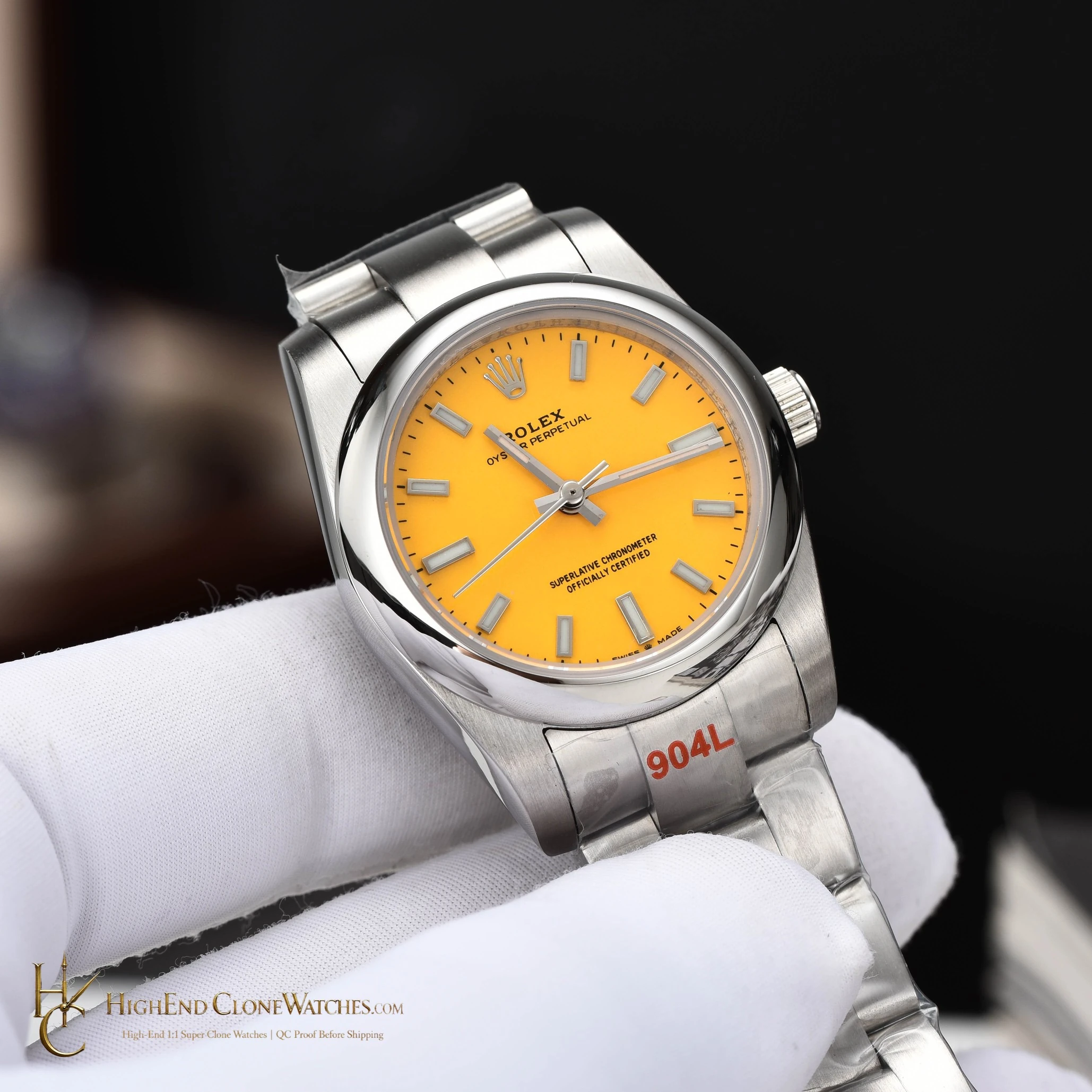 Rolex Oyster Perpetual 277200 dial and marker detail super clone watch