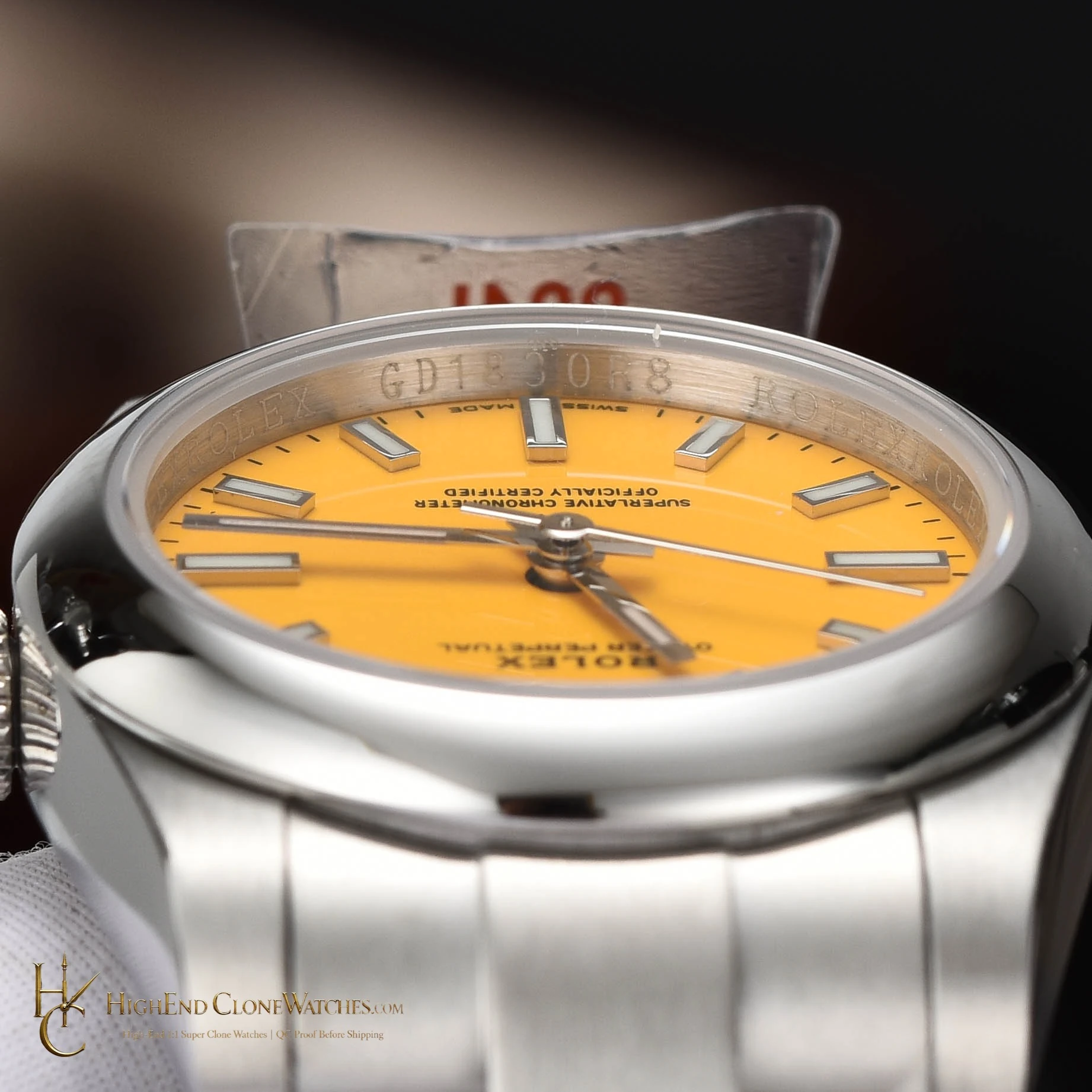 Rolex Oyster Perpetual 277200 side case profile super clone watch