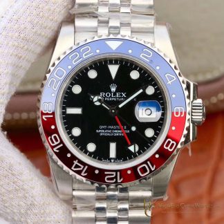 Rolex GMT-Master II 126710BLRO front view super clone watch