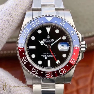 Rolex GMT-Master II 126710BLRO front view super clone watch