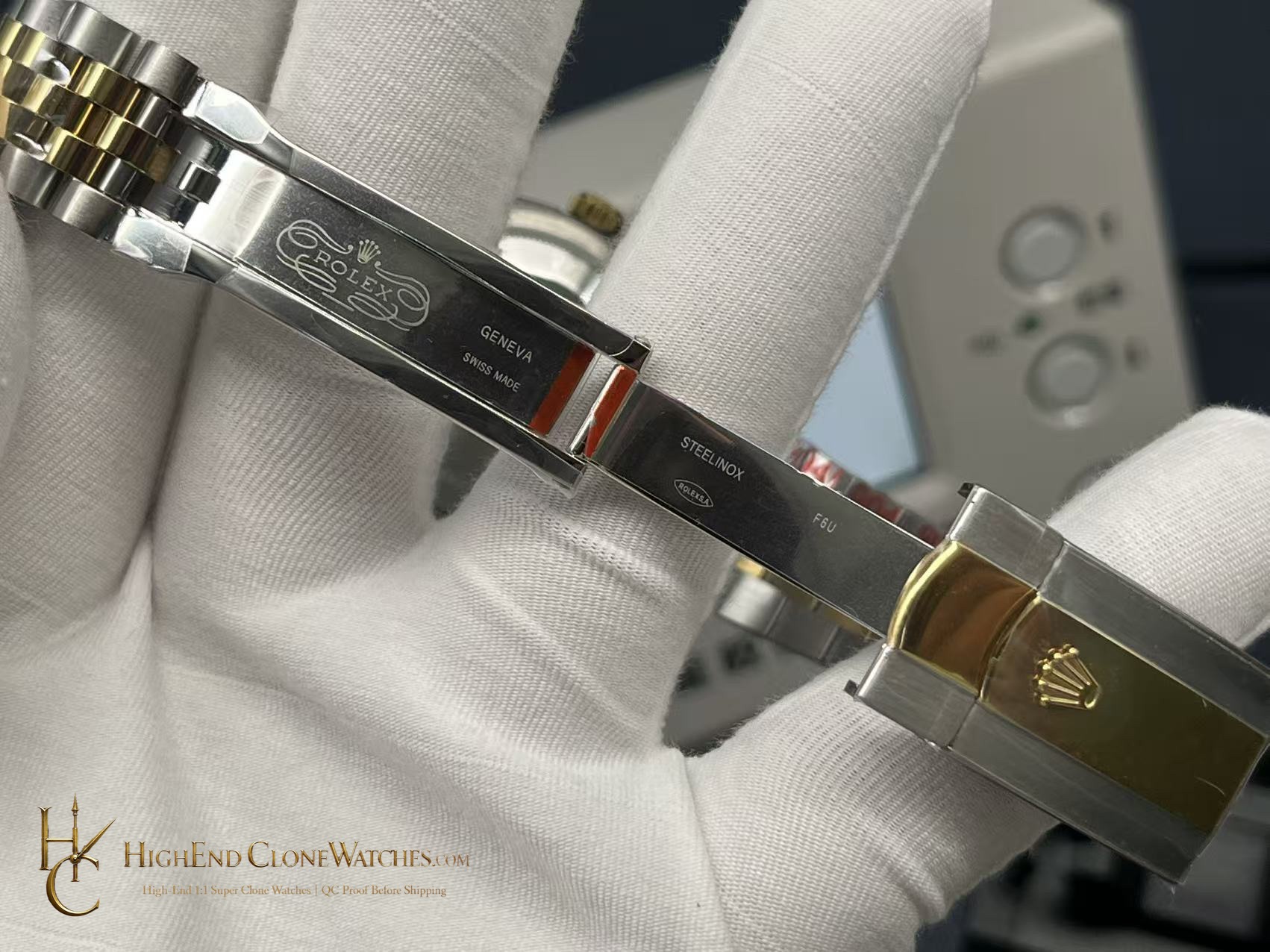 Rolex Datejust 126233 buckle or clasp detail super clone watch