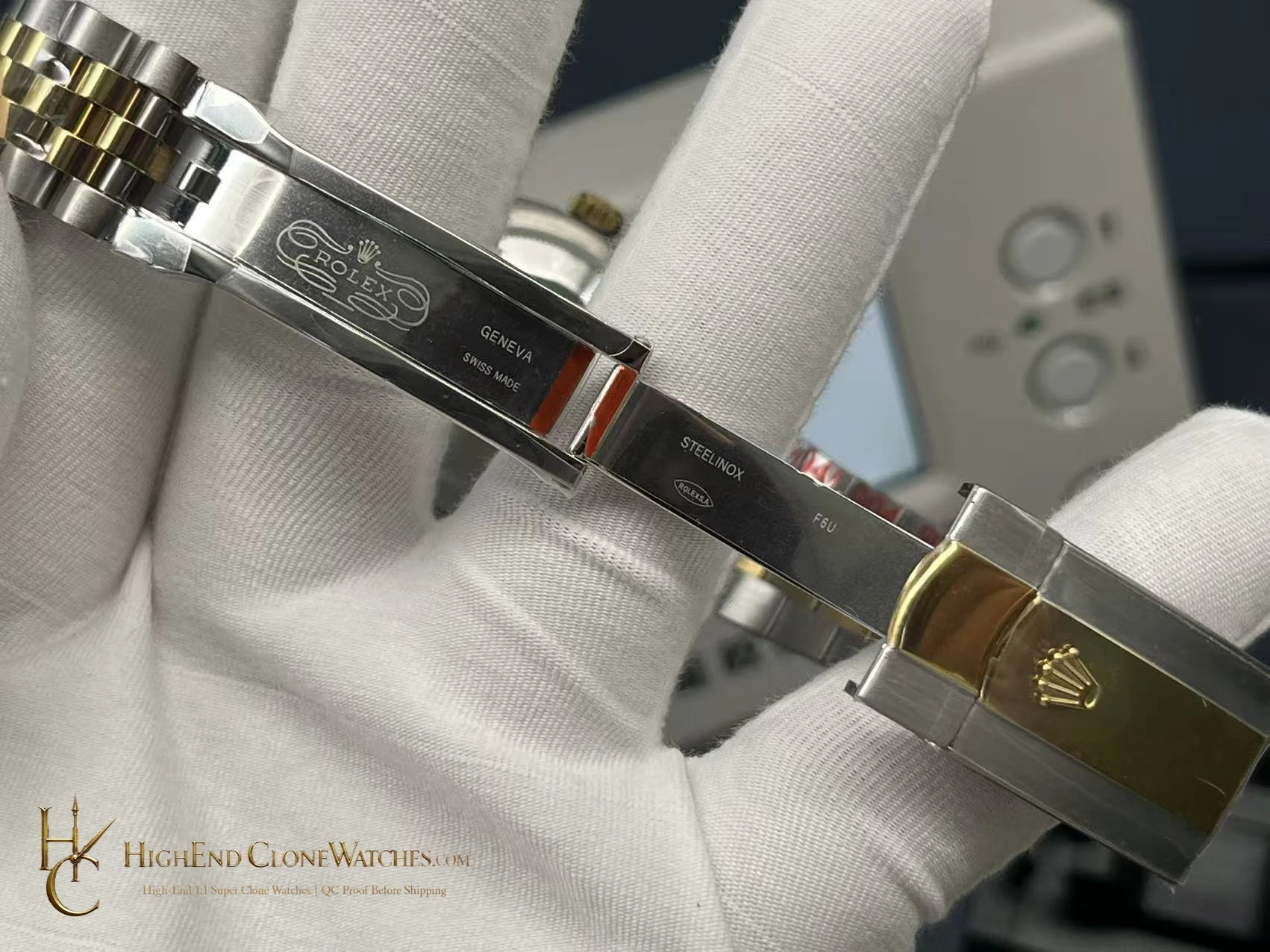 Rolex Datejust 126233 buckle or clasp detail super clone watch
