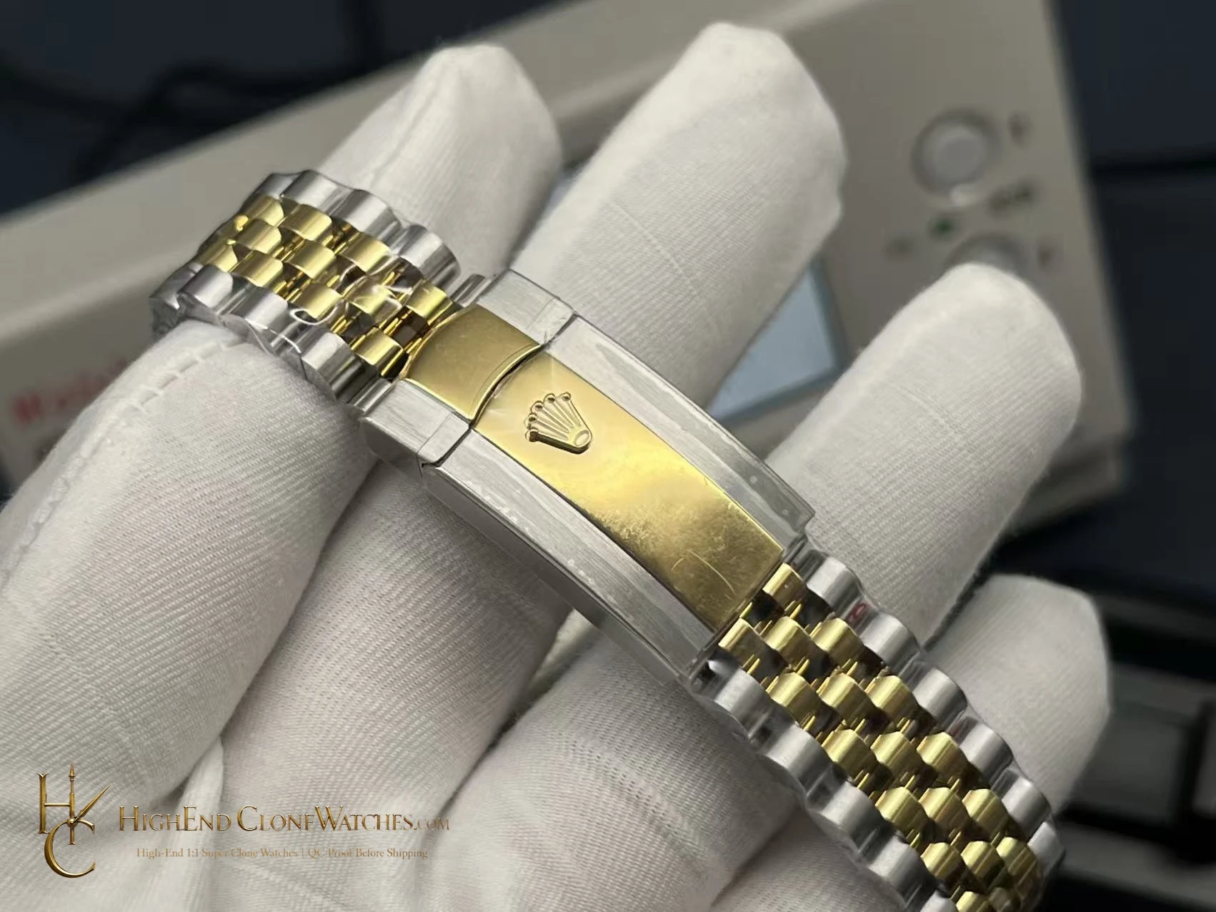 Rolex Datejust 126233 caseback view super clone watch