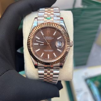 Rolex Datejust m126331-0002 front view super clone watch