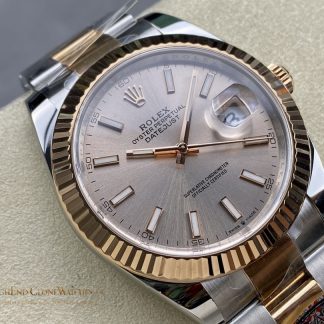 Rolex Datejust 126331-0009 angled dial view super clone watch