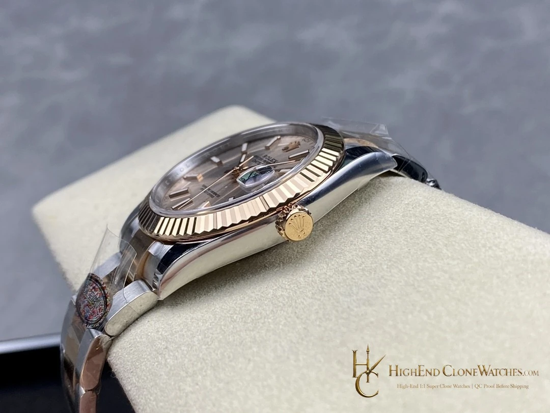 Rolex Datejust 126331-0009 side case profile super clone watch
