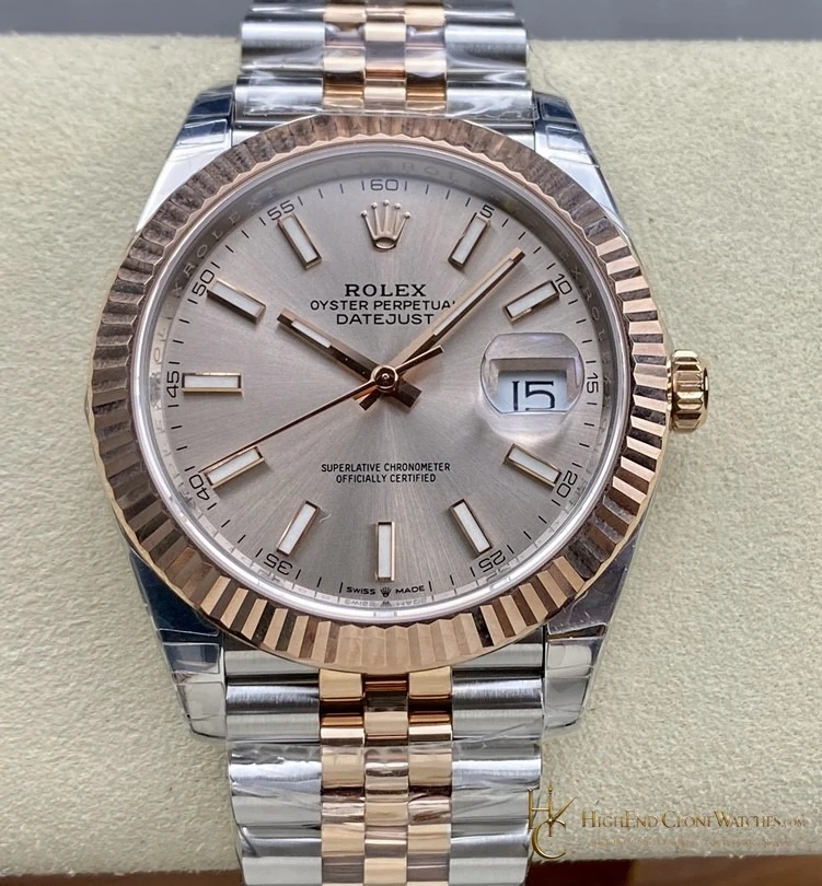 Rolex Datejust 126331-0010 front view super clone watch