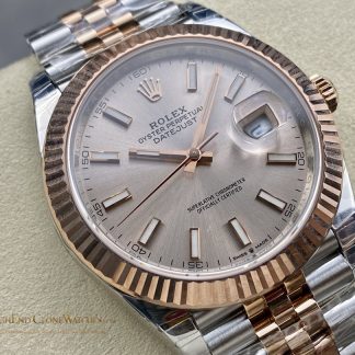 Rolex Datejust 126331-0010 angled dial view super clone watch