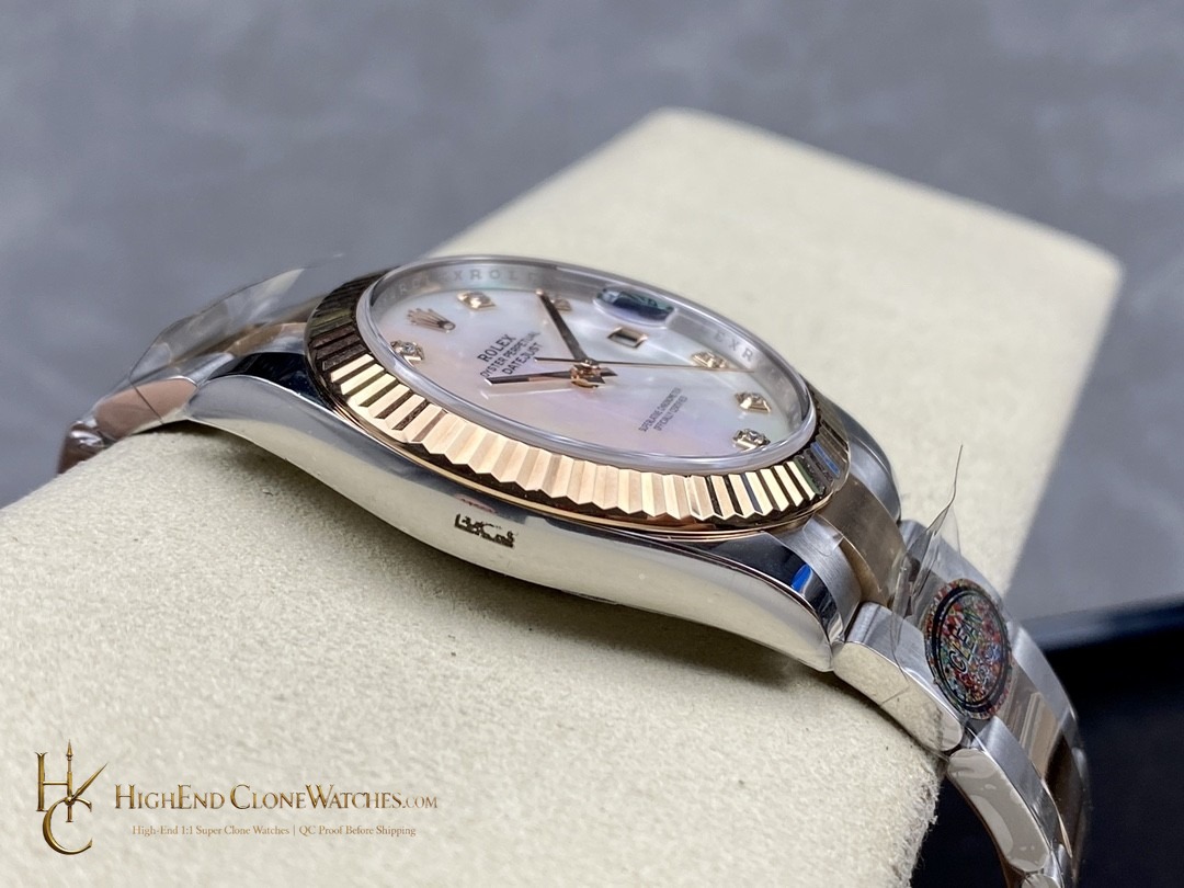 Rolex Datejust m126331-0013 side case profile super clone watch
