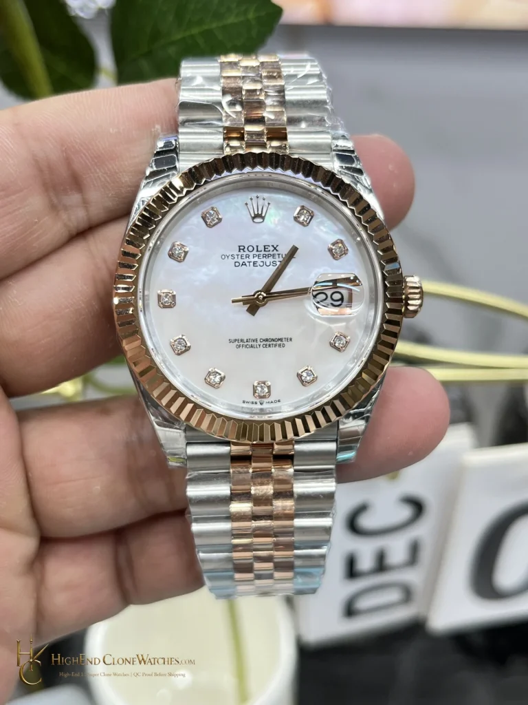 Rolex Datejust 41 m126331-0014 front view super clone watch